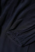 Dolce & Gabbana Blue Silk Mock Neck Long Sleeves Blouse Top